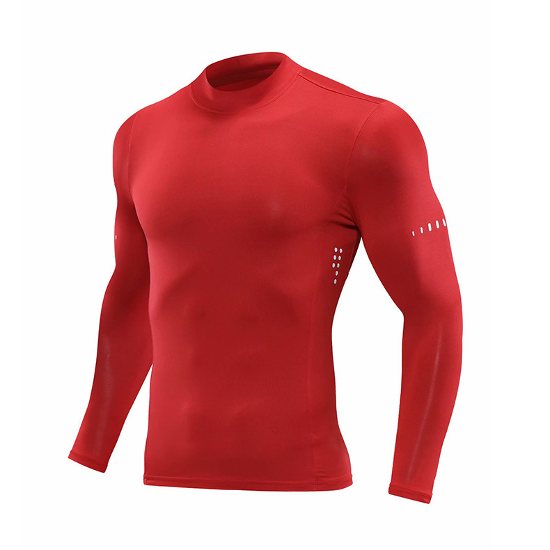 Basketball Football Tennis Base Tight Clothes Men's Quick-drying Training Clothes Children's Long-sleeved T-shirt Sports suit Fitness Clothes