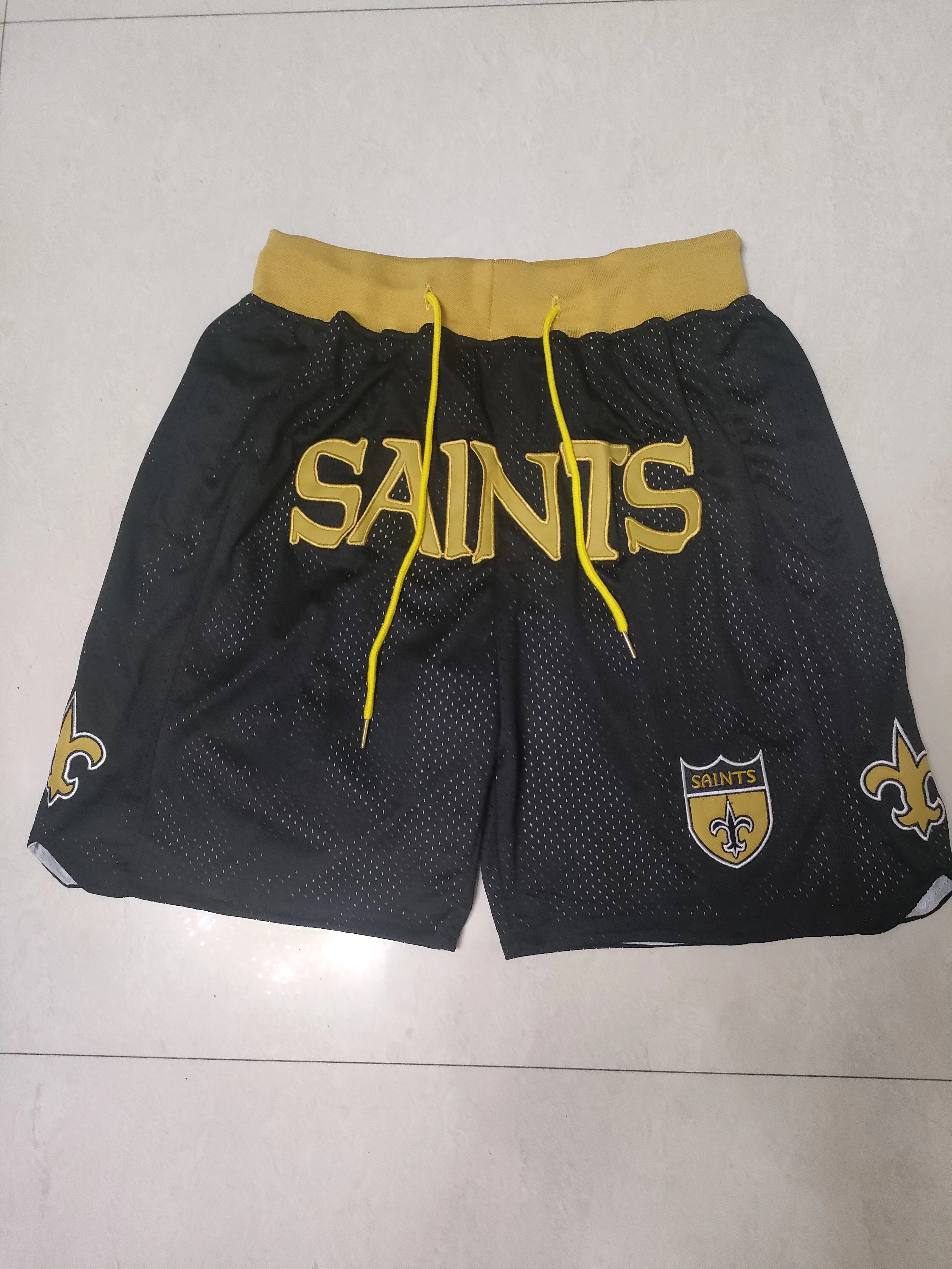 New Orleans Saints Black Pocket Pants