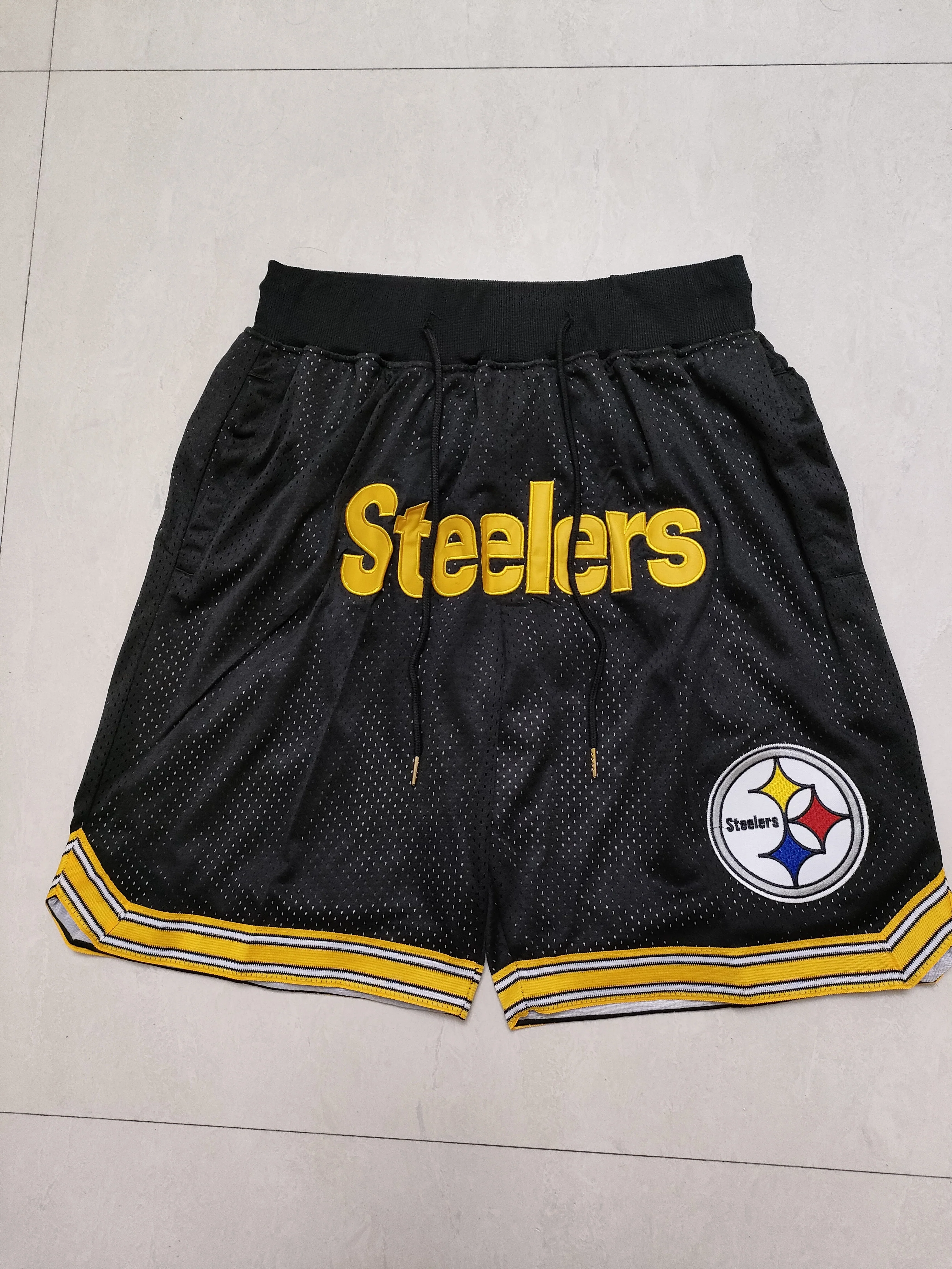 Pittsburgh Steelers Black Pocket Pants